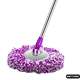 Universal Rotating Mop Handle for Housewives, Hand-Pressed Rotating Mop Rod, Mop Bucket Replacement Mop Head