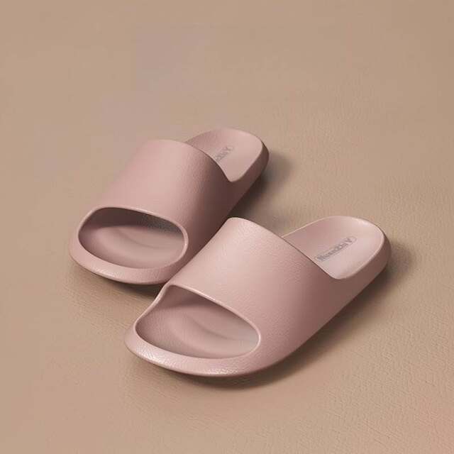 Japanese Quality Brand Slippers for Women, Summer Indoor Home Use, Men's Non-Slip Bathroom Slippers, Odor-Resistant, Couple's Cool Slippers