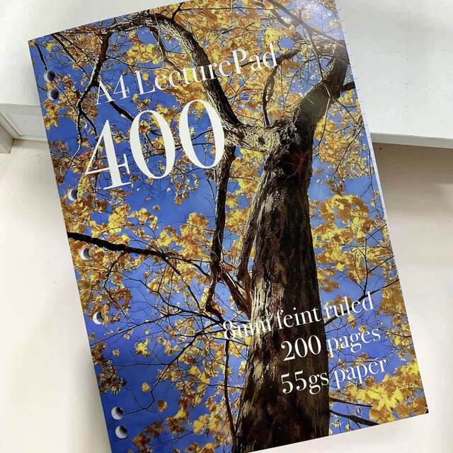 Happy Home Thin Crisp Notebook American Style Genuine Loose-Leaf Notebook New Spring Summer Autumn Four Seasons Series Simple Thin Crisp Notebook A4 Office