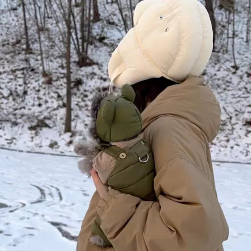 Пуховик, комбинезон, сверхлегкая шапка