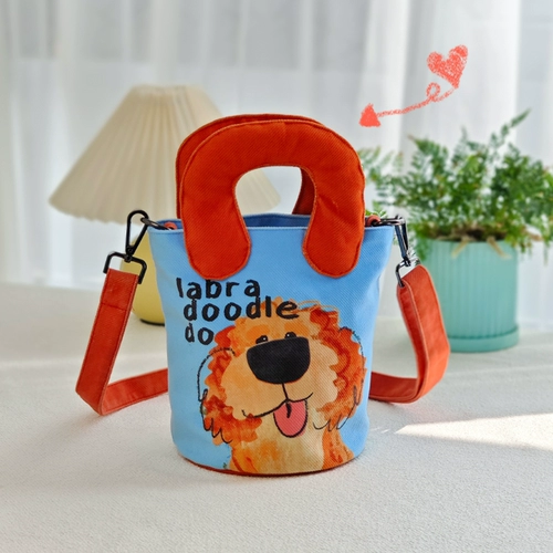 Модный универсальный шоппер с животными, портативная сумка на одно плечо, барсетка, тканевый мешок