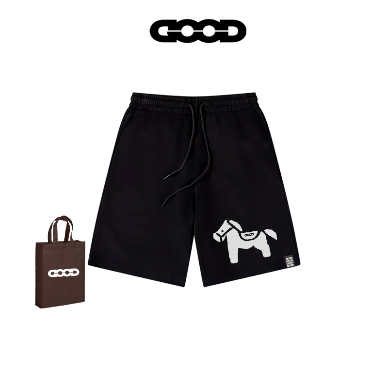 National Trend Good Shorts for Men, Summer 2026 New Style, Velvet Horse Brand, American Style Loose Sports Straight Casual Five-Point Shorts