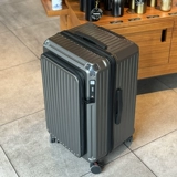 Вместительный и большой чемодан на колесиках, увеличенная толщина, 20 дюймов