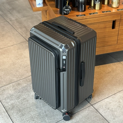 Вместительный и большой чемодан на колесиках, увеличенная толщина, 20 дюймов