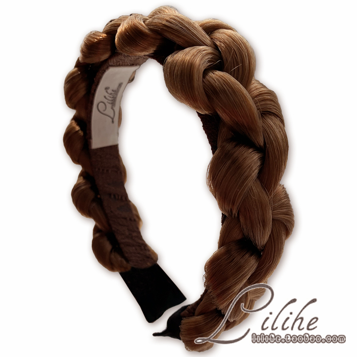 Hair Stirrup High Cranial Tops High Level Sensual Wigs Reduction of Hemp Flower Braids Autumn Winter Netting Red 2023 New Head Stirrup-Taobao