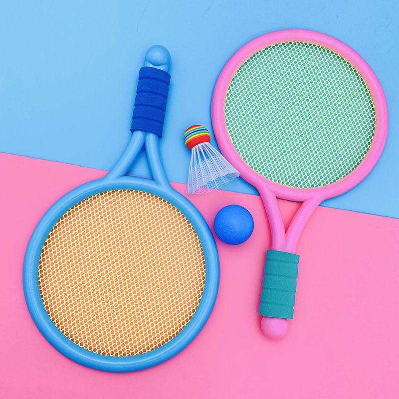 Children's sports set sports tennis racket kindergarten badminton racket boy and girl parent-child interactive toy gift - Taobao