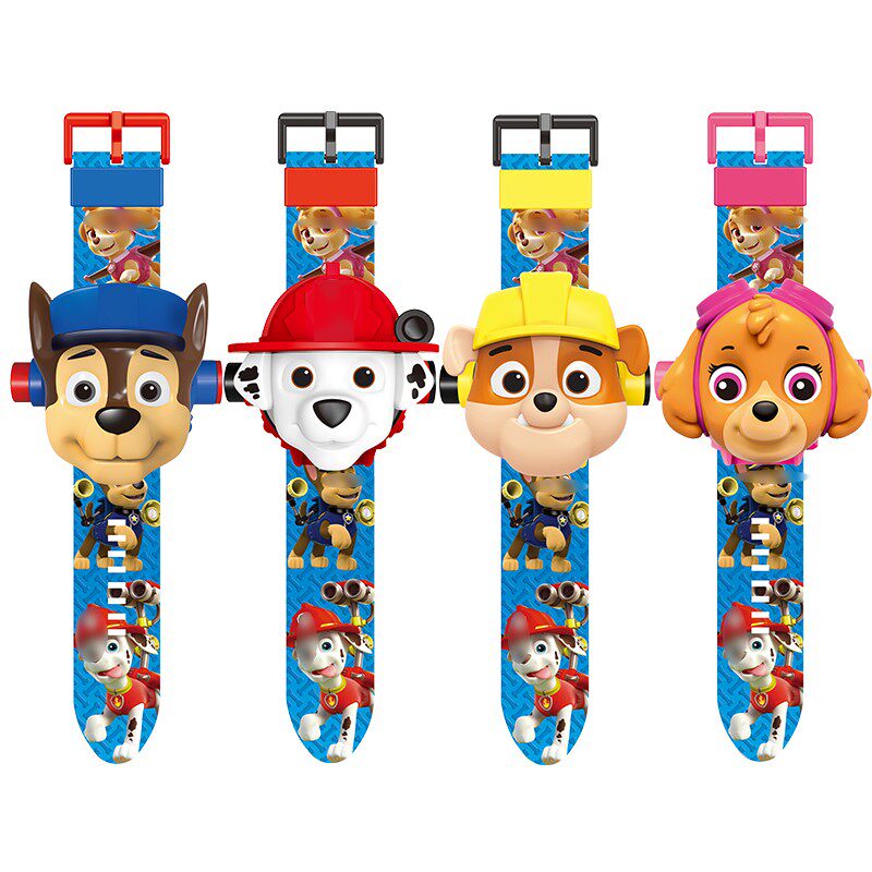 Ultraman watch Wangwang kindergarten projection team children's electronic cartoon boy and girl gift kindergarten light play - Taobao