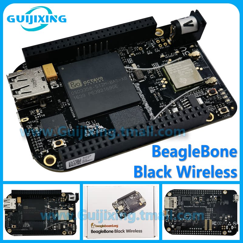 BeagleBone Black Wireless Octavo Systems OSD3358 AI BB开发板