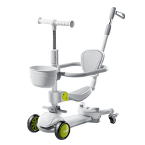 Xtep 6-in-1 childrens scooter for 1-3-6-year-old infants and toddlers slippery and slippery for toddlers to ride on and walk around