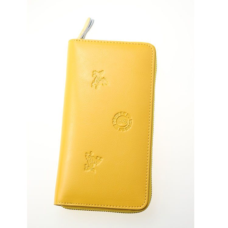 Yellow Black Brown Cowhide Pixiu Wallet Unisex Long Zipper Hand-Held Fashion Card Holder Multi-Layer Yellow Black Brown Cowhide Pixiu Wallet Unisex Long Zipper Hand-Held Fashion Card Holder Multi-Layer