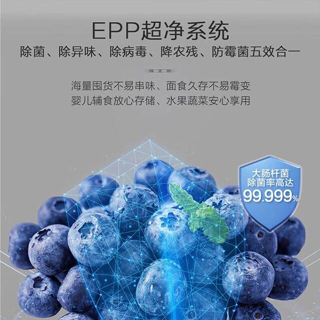 Haier Refrigerator French-Style Multi-Door Household First-Class Air-Cooled Frost-Free Epp Ultra-Clean Bcd-510Wghfd59S9U1