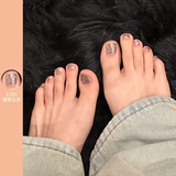 Летний отрывной лак для ногтей для пальцев на ноге, без сушки в лампе, долговременный эффект, быстрое высыхание