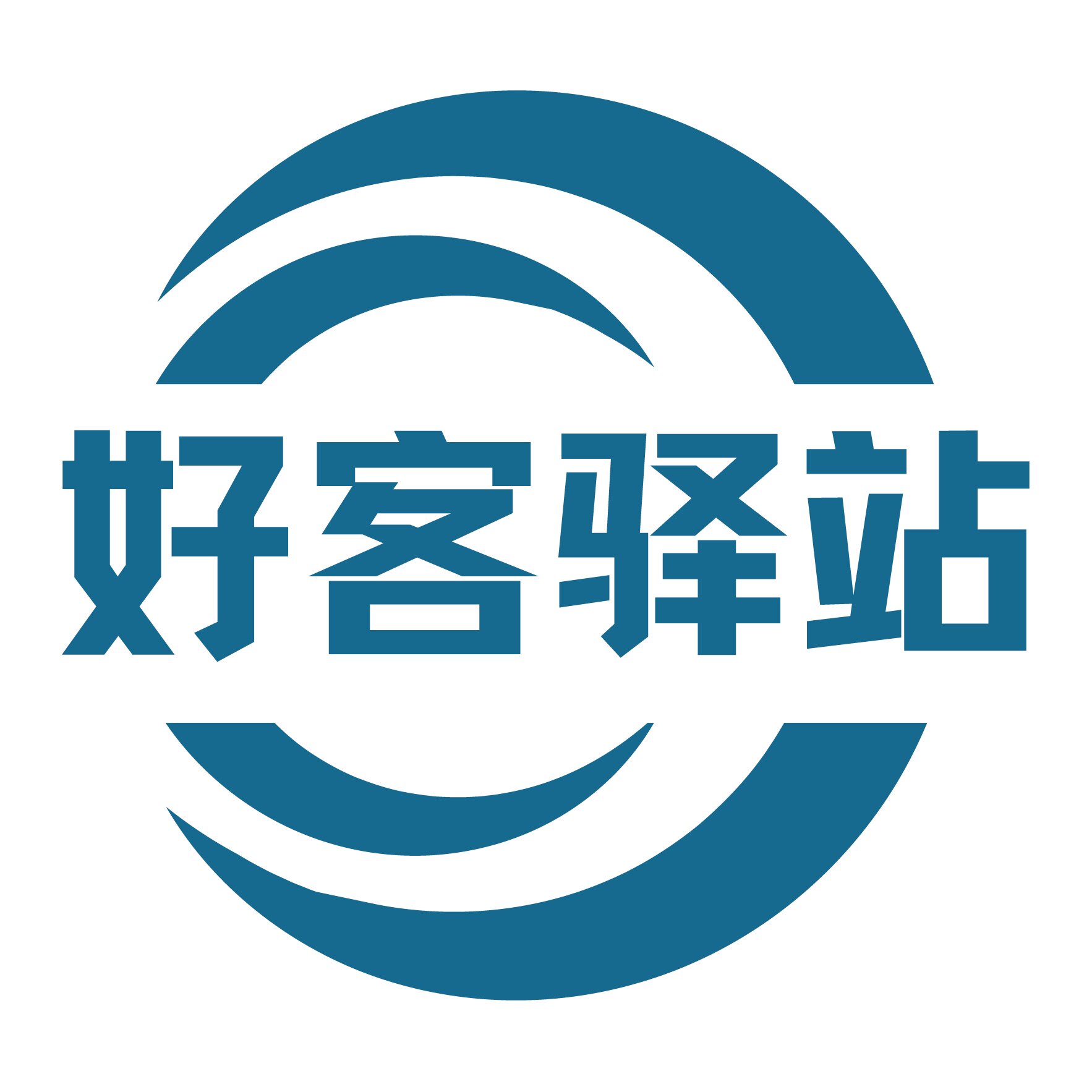 好客驿站食品商城的LOGO