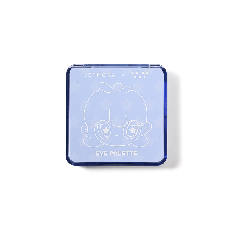 Goodbai Goodees Sephora Collaboration Denim Planet Nine-Color Eyeshadow Compact with Denim Storage Case