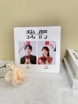 Photo customized gifts for couples gifts for girlfriends gifts for family gifts for boyfriends gifts for best friends creative crystal table photo frames