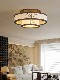 Song-Style Aesthetic Living Room Ceiling Lamp, New Chinese-Style Bamboo Leaf Chinese-Style Solid Wood Dining Room Bedroom Study Guesthouse Compartment Lamp