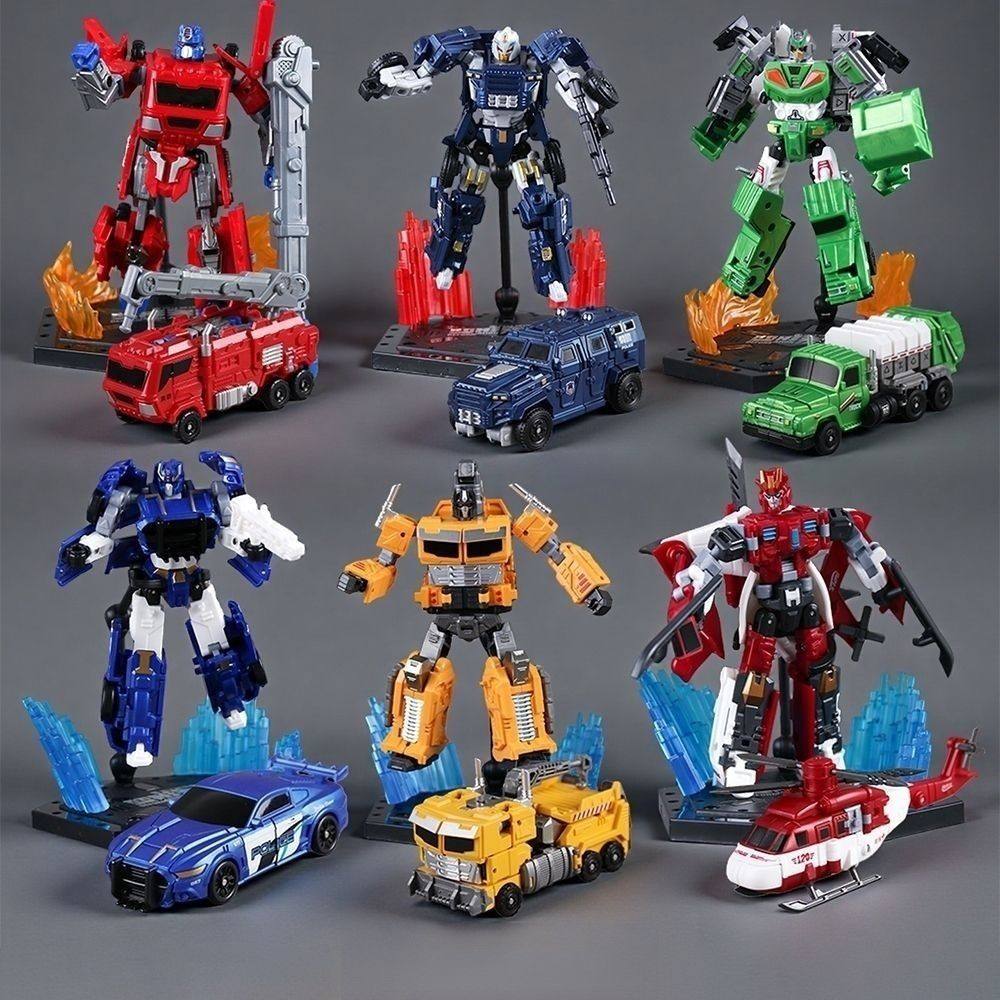 晋江トランスフォーマー：車、スポーツカー、飛行機、メカ、ロボット - 男の子向け教育モデル、子供のおもちゃ、ギフト