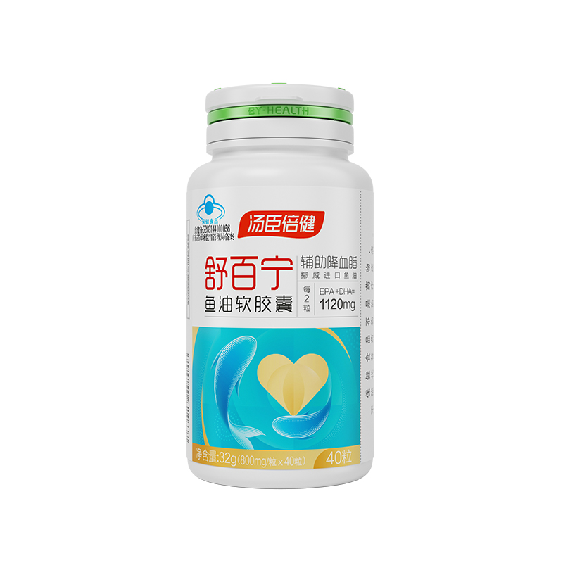 舒百宁高能鱼油omega3深海鱼软胶囊