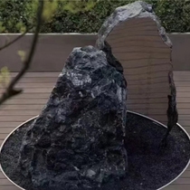 Taishan Stone Large Landscape Stone Natural Raw Stone Landscape Stone Natural Stone Garden Courtyard Engraving Stone Gate Village Stone