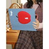 Apple, вместительное и большое зеркало, коробочка для хранения, ткань