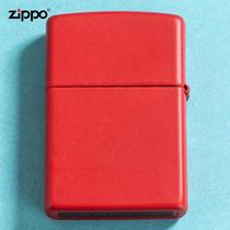 zippo lighter genuine American original red matte paint cat gift boyfriend personalized color printed zp windproof lighter