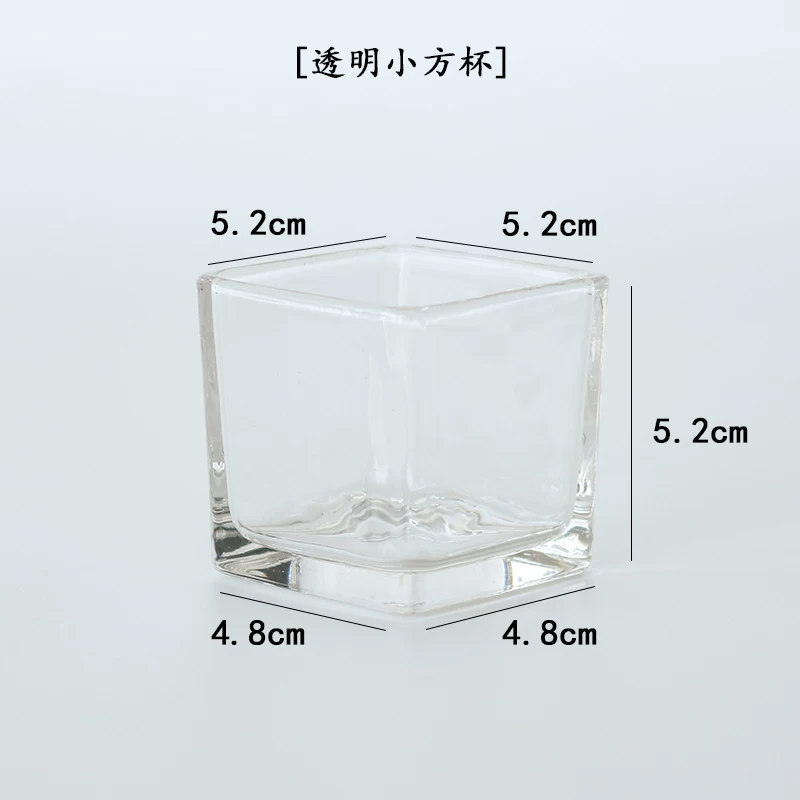 梦飞儿 Creative aromatherapy handmade, transparent glass candle, DIY