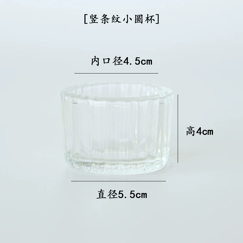 梦飞儿 Creative aromatherapy handmade, transparent glass candle, DIY