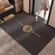 Серый коврик для входной двери, входная дверь, грязеотталкивающий, не моющийся коврик для ног, бытовой противоскользящий коврик для наружной двери, ковер для входной двери