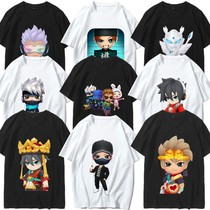 Escape juvenile hands-run perimeter short sleeves clothes large middle school students children T-shirts children dress male and female baby summer blouse p