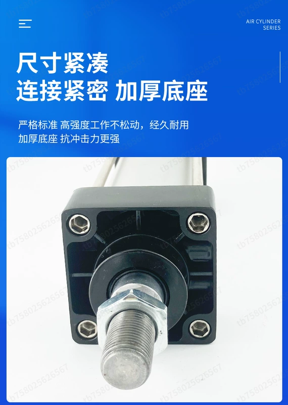 xi lanh khí nén thủy lực Xi lanh tiêu chuẩn TPM Asahi TSC32/40/50/63/80/100/125/160X25X150X300X1000 giá xi lanh khí nén mini xy lanh khí nén stnc