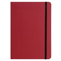 А5-вертикальная версия-твердый переплет (красный) 102 фото/204 страницы