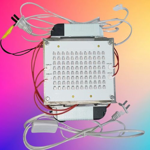 96孔板大功率红蓝灯板光照实验LED440-450-470-660nm单波长光催化