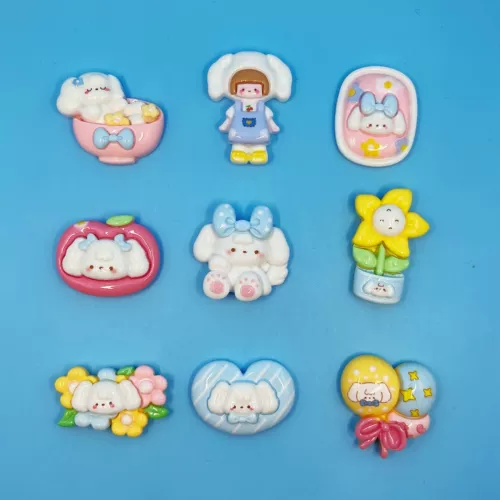 Милый кремовый чехол для телефона, детский набор материалов, заколка для волос ручной работы, DIY