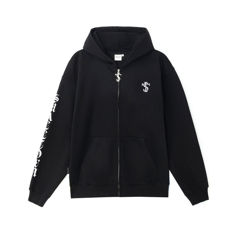 Stk Smalltownkid Cursive Lettering Cardigan Hoodie American Lettering Jacket Official official store Stk Smalltownkid Cursive Lettering Cardigan Hoodie American Lettering Jacket Official official store