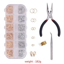 Necklace Broken Repair Button Ultrafine Repair Tool Extended Connection Closed Loop Connection Ring Accessories Jewellery Earrings Hanging Chain