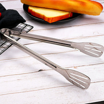 Stainless steel barbecue clip kitchen food clip steak barbecue tool cake bread food clip carbon anti-scalding clip 1648