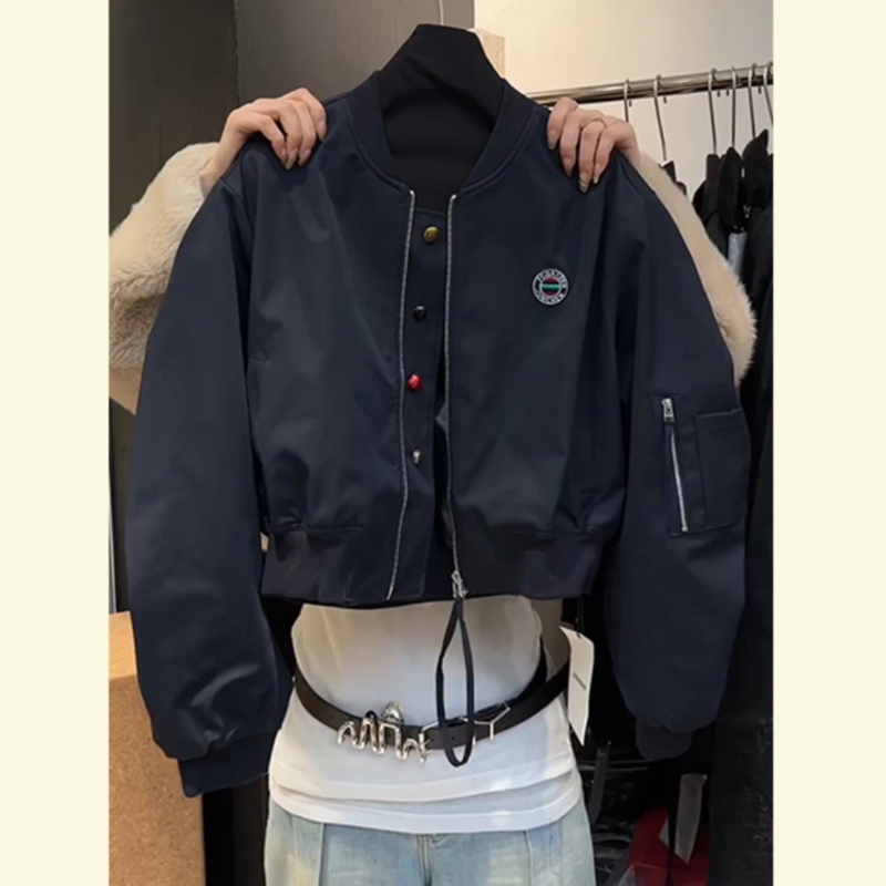 2026 Autumn New Versatile Baseball Jacket for Women, Stylish Design, Slimming and Height-Enhancing, Casual Workwear Jacket, Trendy