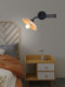 Medieval Style Swing Arm Wall Lamp Living Room Background Wall Foldable Lamp 2025 New Simple Modern Bedroom Bedside Lamp