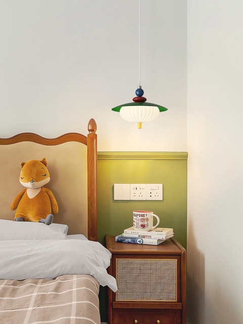 Memphis Pendant Light Bedroom Bedside Lamp Entryway Colorful Corridor Dining Room Bar Counter Small Pendant Light Simple Creative Lighting Fixtures