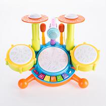 Cadre pour enfants Drum Beginners Baby Toddler Toddler Instrumental Homme Girl Jazz Drum Trainer Toys 1-3 ans 2