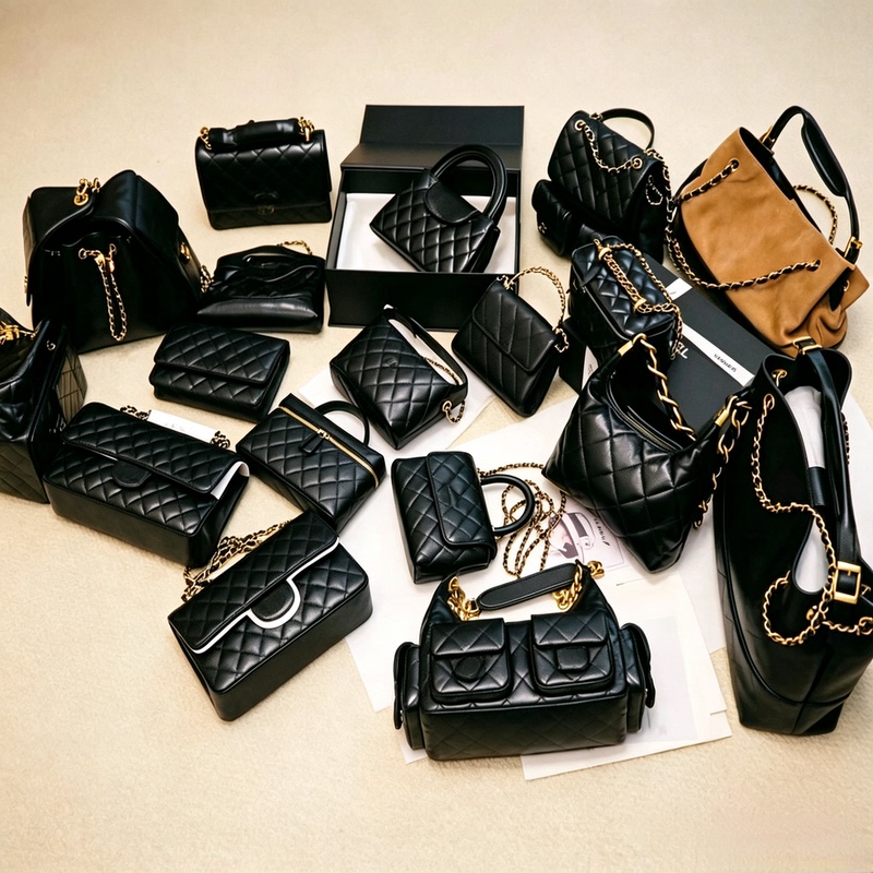Focus on Mixed Styles ~ New 22/25 Bag Leather Hobo Box Bag 25A Suede Cf Gold Ball Quilted Crossbody Women's Bag Focus on Mixed Styles ~ New 22/25 Bag Leather Hobo Box Bag 25A Suede Cf Gold Ball Quilted Crossbody Women's Bag