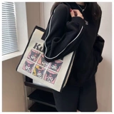 Высококачественный мультяшный модный универсальный шоппер, вместительная и большая сумка на одно плечо