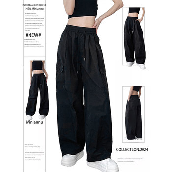Extra large size american retro ins quick-drying slim trousers