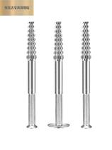 304 stainless steel metal sawtooth barbed expansion bolt round head with washer cross self-tapping screw internal expansion screw