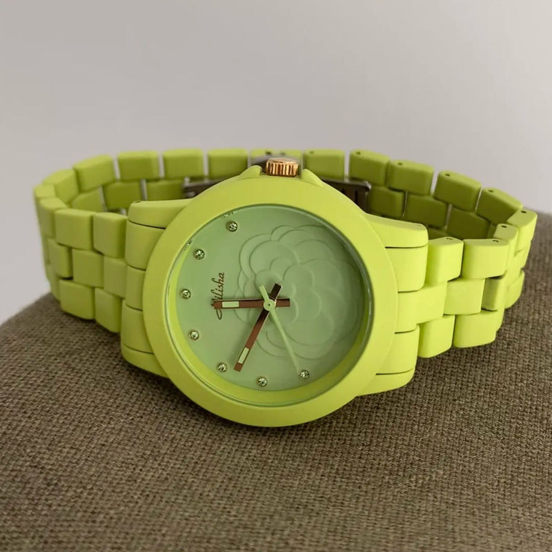 2024 New Trendy Dopamine Color Camellia High-End Niche Style Versatile Fashionable Women's Watch 2024 New Trendy Dopamine Color Camellia High-End Niche Style Versatile Fashionable Women's Watch