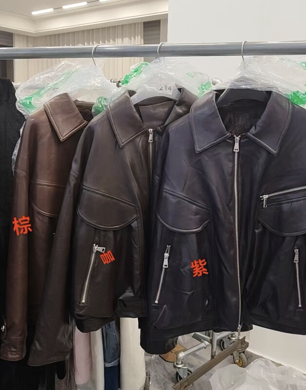605 Clearance Single Item Short Zipper Pi Jacket 231