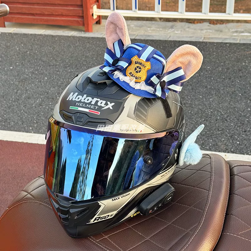 Rabbit, hat, helmet, accessory, internet celebrity