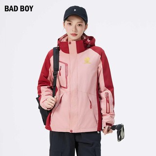 【辰大嗓严选078】BAD BOY三合一户外风衣-可拆卸帽子BDZ25078