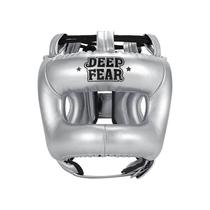 LDEEPFEAR protection de tête fermée à poutre transversale pont nasal casque de combat de boxe professionnel protection de tête de boxe Muay Thai