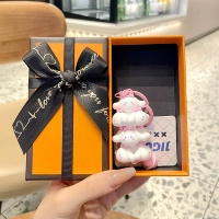 Кремовая розовая дженга, подарочная коробка